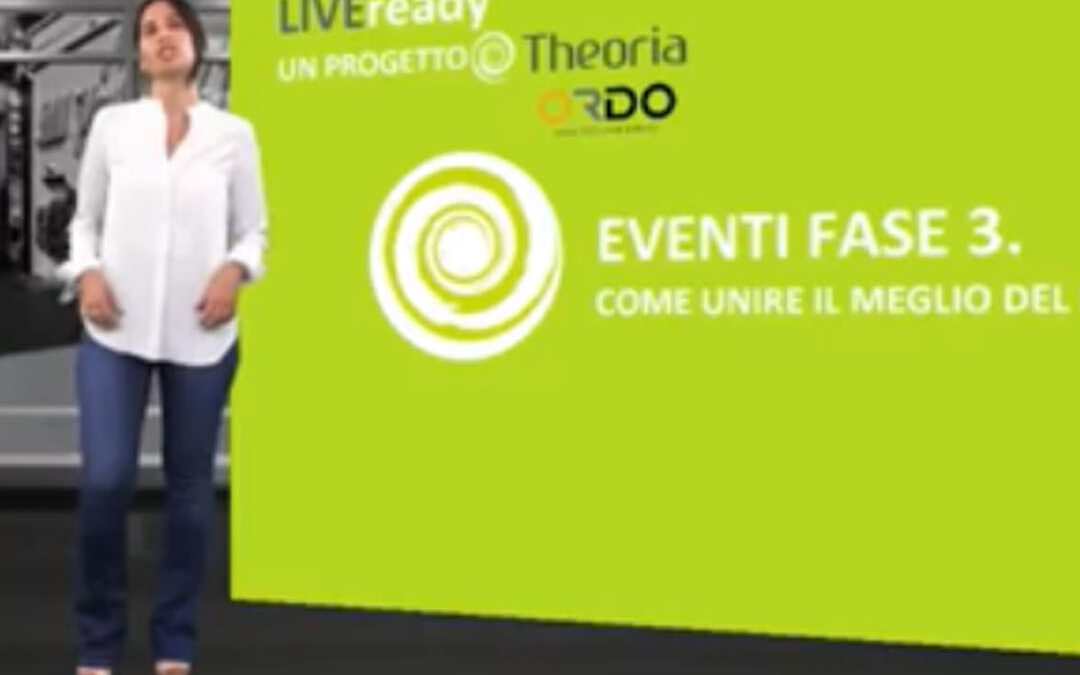 Theoria lancia LIVEready per eventi virtuali più reali della realtà