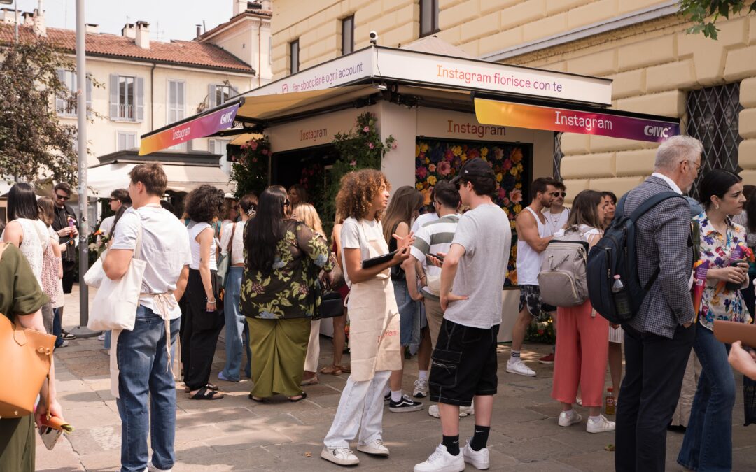 THEORIA INSIEME A META PER IL LANCIO DELL’INSTAGRAM FLOWER KIOSK: UN’INIZIATIVA PER PROMUOVERE SICUREZZA E BENESSERE ONLINE
